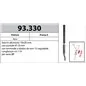 MOTTURA 93.330 ASTA CON PUNTALE Ø10 PER SERRATURE FORZA 7 MOTTURA SERIE 37