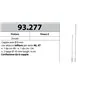 MOTTURA 93.277 ASTE Ø8 PER SERRATURE SERIE 40