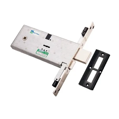THREE-POINT MORTICE DOUBLE-BIT KEY LOCK MOTTURA 41.823/90