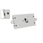 LOCK FOR UP-AND-OVER GARAGE DOORS, EURO CYLINDER READY MOTTURA 45.8750T