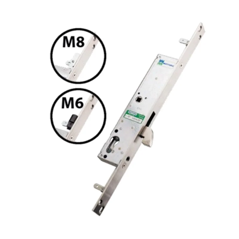 MOTTURA 47.205 SERRATURA FORZA 7 MOTTURA AD INFILARE CHIAVISTELLO A GANCIO