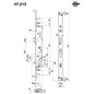 FORZA 7 MORTICE LOCK HOOK BOLT MOTTURA 47.215 FORZA 7 MORTICE LOCK HOOK BOLT MOTTURA 47.215