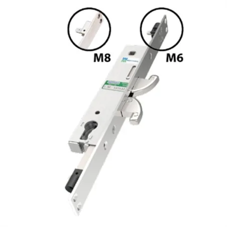 SHARK MORTICE LOCK DOPPIO GANCIO MOTTURA 47.504