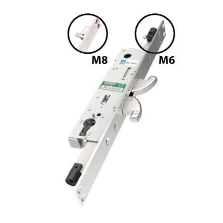 SHARK MORTICE LOCK DOPPIO GANCIO MOTTURA 47.506