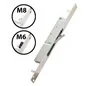 96.406 LOCKING UNIT AND STRIKE PLATE WITH MANIGLIA AND LEVA FOR SECONDA ANTA FORZA 7 MOTTURA 96.406 LOCKING UNIT AND STRIKE PLATE WITH MANIGLIA AND LEVA FOR SECONDA ANTA FORZA 7 MOTTURA