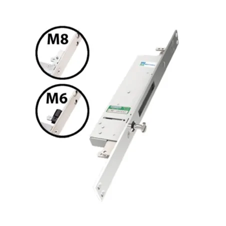 96.505 LOCKING UNIT AND STRIKE PLATE SECONDA ANTA SHARK AD INFILARE MOTTURA