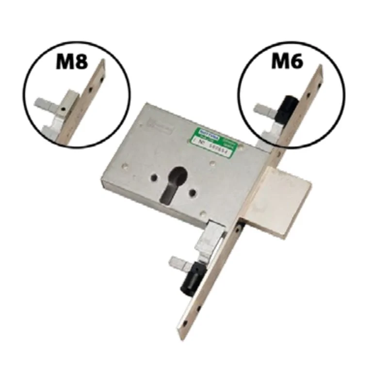 MOTTURA 48.706 KIT 6 SERRATURE TRIPLICI PER CILINDRO AD INFILARE 48.705 SERIE 48