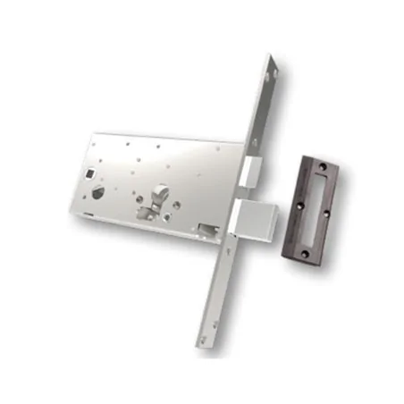 MORTICE SIDE LOCK FOR CYLINDER WITH LATCH SERIE 48 MOTTURA 48.812