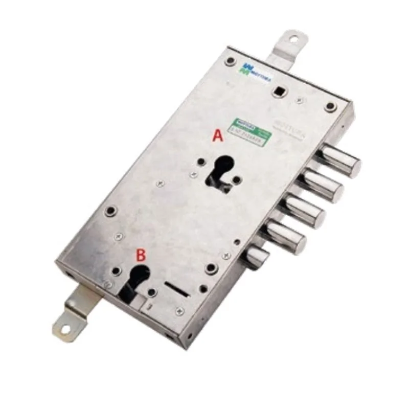 MOTTURA 85.595W MULTIFUNCTION LOCK FOR ARMOURED DOOR WITH EUROPROFILE CYLINDER RIM