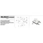 MOTTURA 96.302/2 DEVIATORE A 2 CHIAVISTELLI PER SERRATURE SERIE 85A