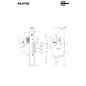 MOTTURA 86.G970 LOCK GOOUT MORTISE WITH PANIC BAR