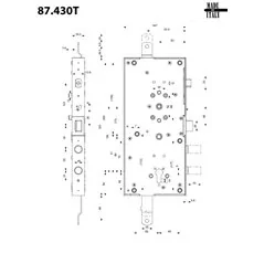 MOTTURA 87.430T LOCK A AUTOMATIC LOCKING E SBLOCCO DI EMERGENZA SERIE 87