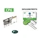 CILINDRO EUROPEO MOTTURA CHAMPIONS CP6 CHIAVE/PREDISPOSIZIONE POMOLO REGOLABILE