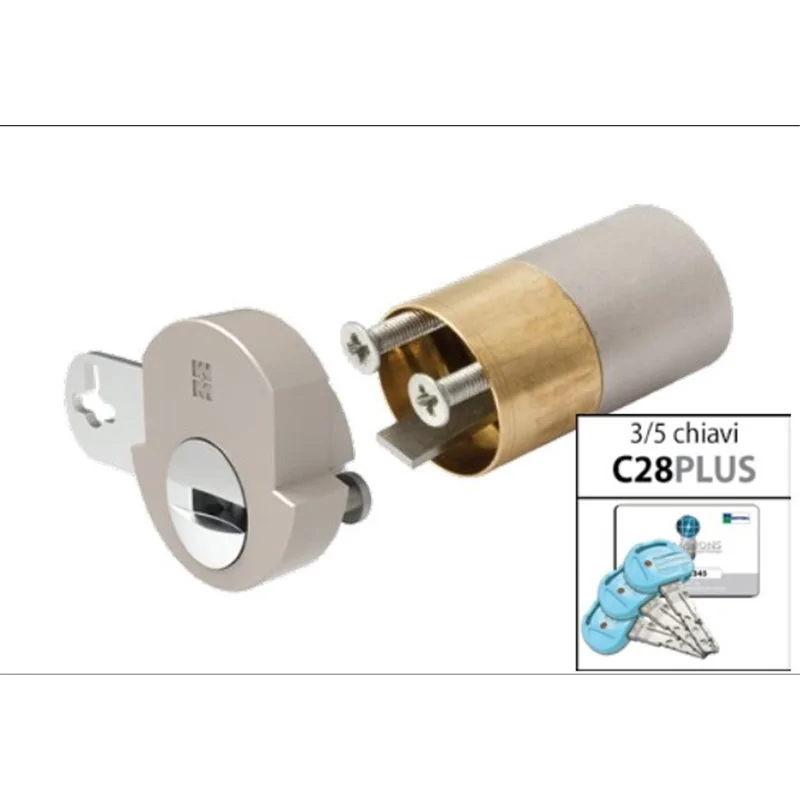 CILINDRO DI RICAMBIO MOTTURA PER SERRATURE ELETTRICHE XDRIN MOTTURA