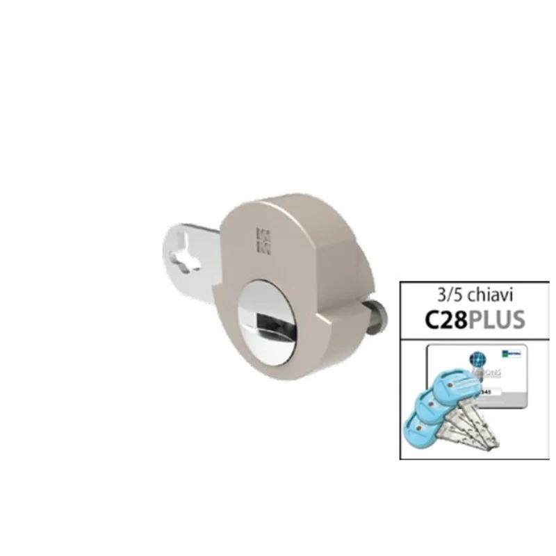 CILINDRO INTERNO DI RICAMBIO MOTTURA PER SERRATURE ELETTRICHE XDRIN MOTTURA