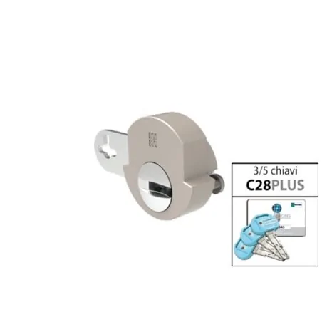 CILINDRO INTERNO DI RICAMBIO MOTTURA PER SERRATURE ELETTRICHE XDRIN MOTTURA