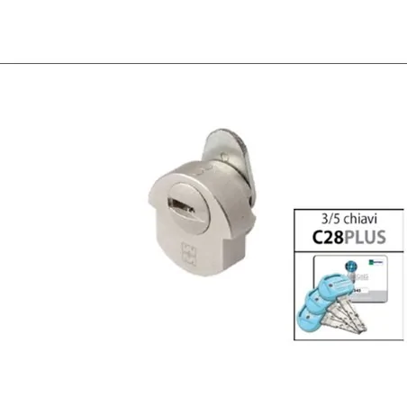 CILINDRO INTERNO DI RICAMBIO MOTTURA PER SERRATURE ELETTRICHE TIPO CISA 50141