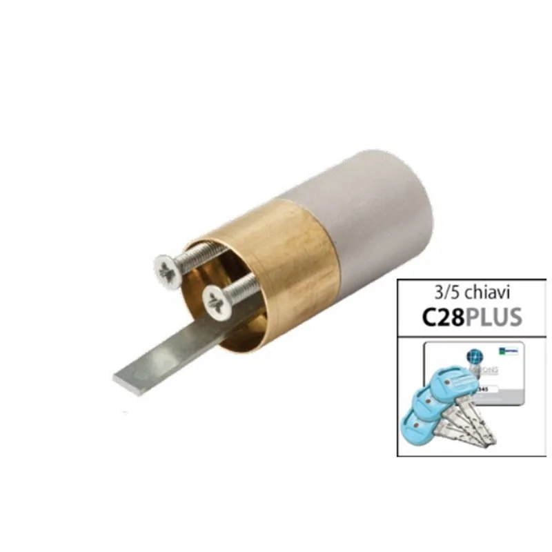 CILINDRO ESTERNO DI RICAMBIO MOTTURA PER SERRATURE ELETTRICHE TIPO CISA