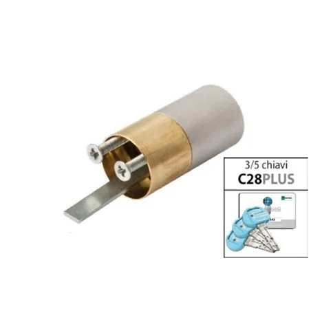 CILINDRO ESTERNO DI RICAMBIO MOTTURA PER SERRATURE ELETTRICHE TIPO CISA