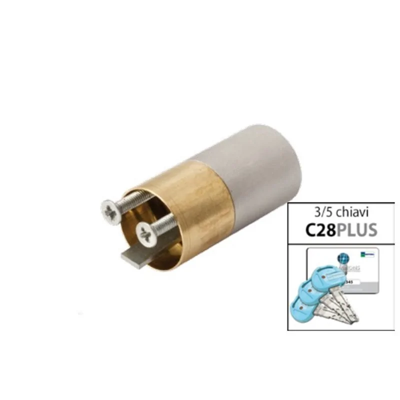 CILINDRO ESTERNO DI RICAMBIO MOTTURA PER SERRATURE ELETTRICHE TIPO CISA