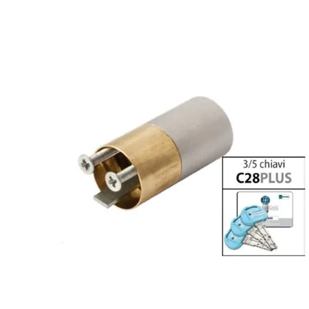 CILINDRO ESTERNO DI RICAMBIO MOTTURA PER SERRATURE ELETTRICHE TIPO CISA
