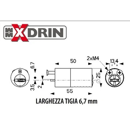 CILINDRO ESTERNO DI RICAMBIO MOTTURA PER SERRATURE ELETTRICHE TIPO CISA