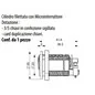 CILINDRO PER ASCENSORI MOTTURA CON MICROINTERRUTTORE