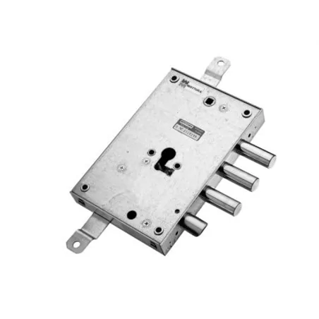 MOTTURA 898571AM SERRATURA RICAMBIO ALLMET CHIAVISTELLI E MEZZO GIRO PROLUNGATI +10 MM