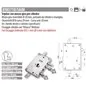 MOTTURA 898571 SERRATURA RICAMBIO ALLMET CHIAVISTELLI E MEZZO GIRO PROLUNGATI +10 MM MOTTURA 898571 SERRATURA RICAMBIO ALLMET CHIAVISTELLI E MEZZO GIRO PROLUNGATI +10 MM