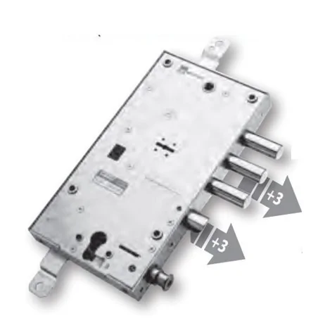 MOTTURA 898588DB SERRATURA RICAMBIO DIBI DOPPIO CILINDRO