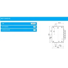 MOTTURA 89371DER REPLACEMENT LOCK DIERRE EUROPROFILE CYLINDER