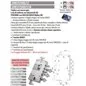 MOTTURA 89K597DR/7 SERRATURA RICAMBIO DIERRE PLURISISTEMA DOPPIA MAPPA PIU' CILINDRO