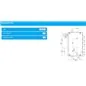 MOTTURA 898462DER REPLACEMENT LOCK DIERRE QUINTUPLICE TIPO SERRABLINDA