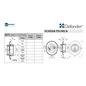 DEFENDER MAGNETICO DF371 REGOLABILE A MOLLA MOTTURA PER CILINDRI EUROPEI