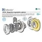DEFENDER MAGNETICO DF381 REGOLABILE A GHIERA MOTTURA PER CILINDRI EUROPEI