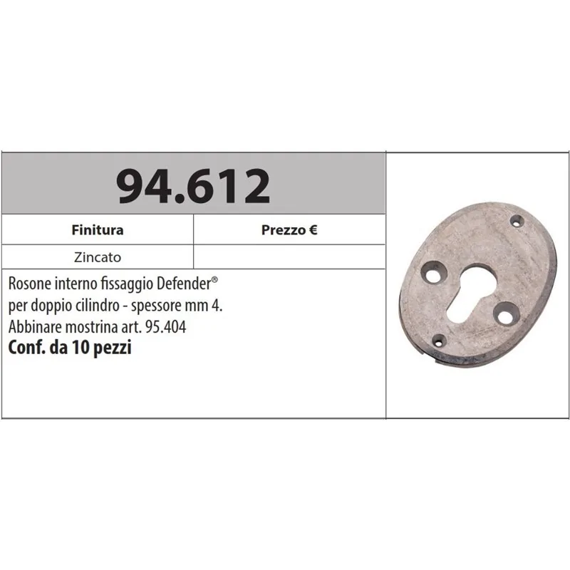 MOTTURA 94.612 ROSONE INTERNO PER CILINDRO CHIAVE CHIAVE MOTTURA 94.612 ROSONE INTERNO PER CILINDRO CHIAVE CHIAVE