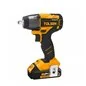 AVVITATORE AD IMPULSI BRUSHLESS 20V CON 2 BATTERIE 2AH ATTACCO 1/2 TOLSEN 87258T"