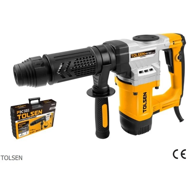 MARTELLO DEMOLITORE 1050W CON ATTACCO ESAGONALE TOLSEN 88550