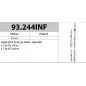 MOTTURA 93.244INF ASTE REGISTRABILI Ø18 PER SERRATURE AD INFILARE