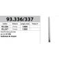 MOTTURA 93.337 ASTA Ø15 PER SERRATURE MOTTURA 47.902