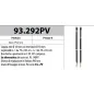 MOTTURA 93.292PV ASTE CON PUNTALE PER SERIE 34 PV MOTTURA