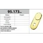 copy of MOTTURA 95.174 MOSTRINA PER SERRATURE A CILINDRO E MANIGLIA MOTTURA SUPPORTO IN PLASTICA