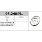 MOTTURA 95.248/N MOSTRINA 52x70 PER POMPA CILINDRO Ã˜34