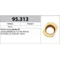 MOTTURA 95.313 MOSTRINA ESTERNA 56X76 PER SERRATURE SERIE 36 E SERIE 62