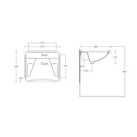 LAVABO PER ANZIANI E DISABILI