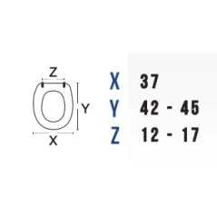 COPRIWATER MODELLO CLIZIA 2 DI CERAMICHE G.S.I.
