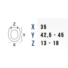 COPRIWATER MODELLO NIDO DI CERAMICHE HATRIA SPEA