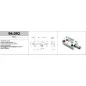 MOTTURA 96.092 DEVIATORE A 1 CHIAVISTELLI CON QUADRO MANIGLIA MOTTURA 96.092 DEVIATORE A 1 CHIAVISTELLI CON QUADRO MANIGLIA