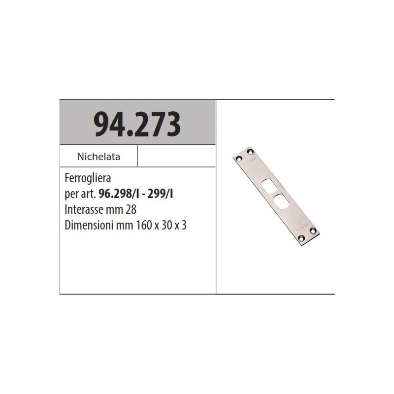 MOTTURA 94.273 FERROGLIERA PER DEVIATORI SERIE 96
