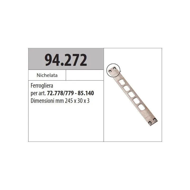 copy of MOTTURA 94.275 FERROGLIERA PER SERRATURE AD INFILARE SERIE 54 SERIE 85 SERIE 3DKEY